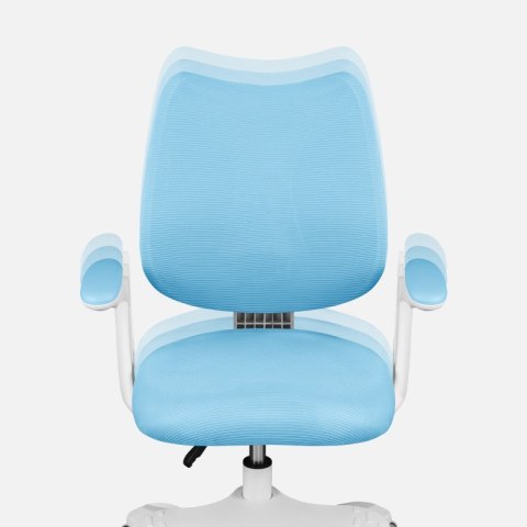 Fotel obrotowy dla dziecka Junior 4.6 Blue