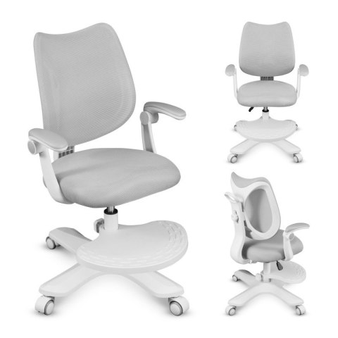 Fotel obrotowy dla dziecka Junior 4.6 Grey