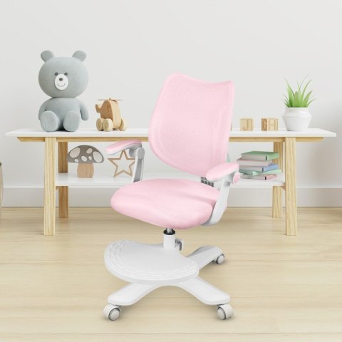 Fotel obrotowy dla dziecka Junior 4.6 Pink