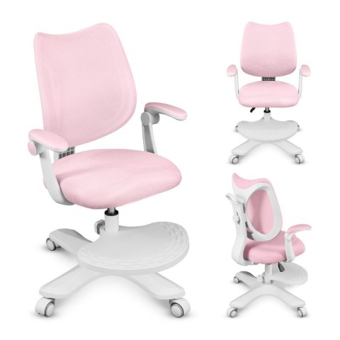 Fotel obrotowy dla dziecka Junior 4.6 Pink