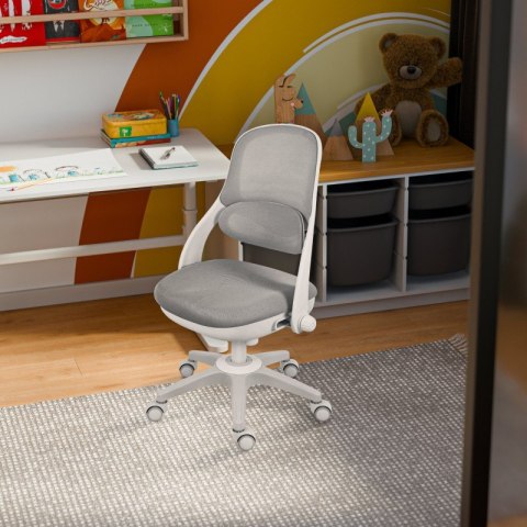 Fotel obrotowy dla dziecka Junior 4.7 Grey