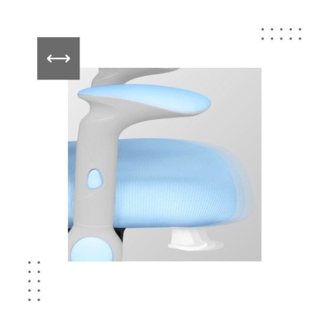 Fotel obrotowy dla dziecka Junior 5.0 Blue