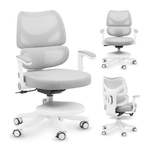 Fotel obrotowy dla dziecka Junior 5.3 Grey