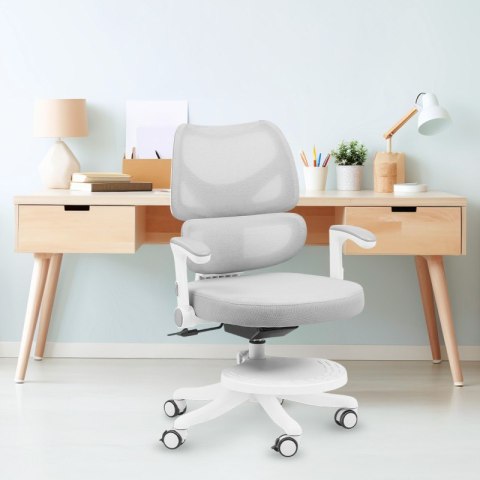 Fotel obrotowy dla dziecka Junior 5.3 Grey