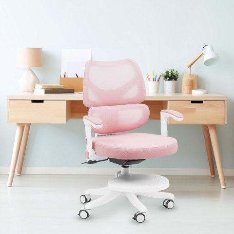 Fotel obrotowy dla dziecka Junior 5.3 Pink