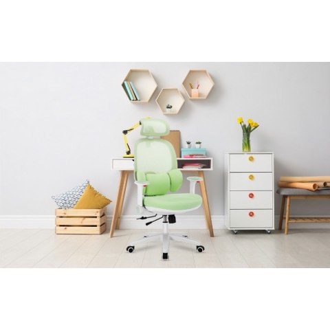 Fotel obrotowy dla dziecka Junior 6.3 Green