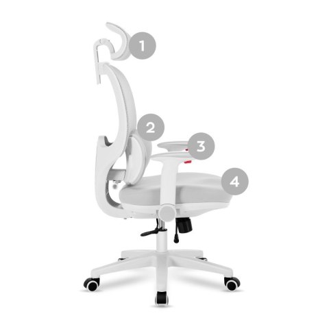 Fotel obrotowy dla dziecka Junior 6.3 Grey