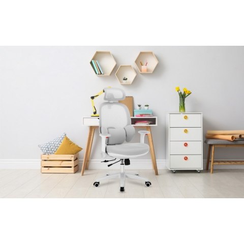 Fotel obrotowy dla dziecka Junior 6.3 Grey