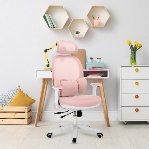 Fotel obrotowy dla dziecka Junior 6.3 Pink