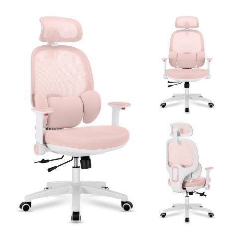 Fotel obrotowy dla dziecka Junior 6.3 Pink