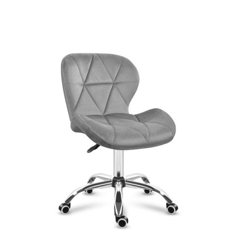 Krzesło obrotowe welurowe Future 3.0 Grey Velur