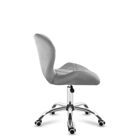 Krzesło obrotowe welurowe Future 3.0 Grey Velur