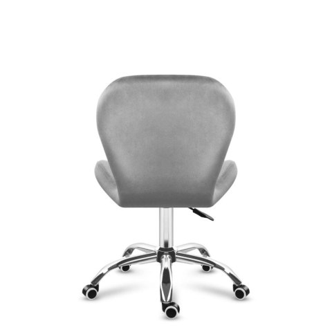 Krzesło obrotowe welurowe Future 3.0 Grey Velur