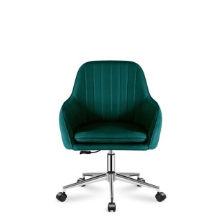 Krzesło obrotowe welurowe Future 5.2 Green