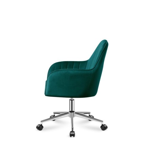 Krzesło obrotowe welurowe Future 5.2 Green