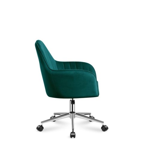 Krzesło obrotowe welurowe Future 5.2 Green