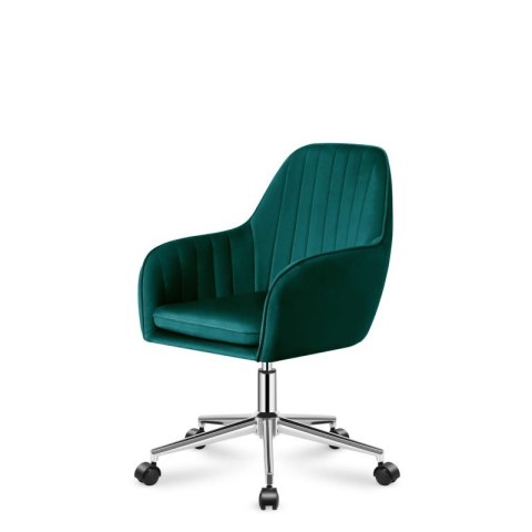 Krzesło obrotowe welurowe Future 5.2 Green