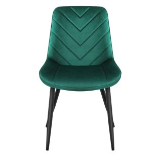 Krzesło welurowe Prince 3.0 Green