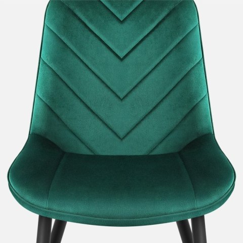 Krzesło welurowe Prince 3.0 Green