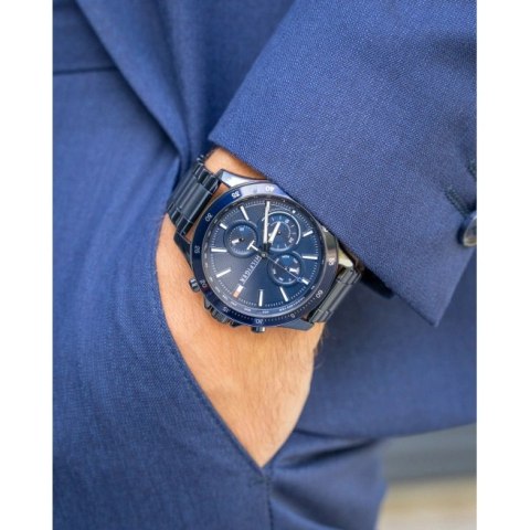 Tommy Hilfiger ZEGAREK MĘSKI TOMMY HILFIGER 1791720 BANK (zf022b)