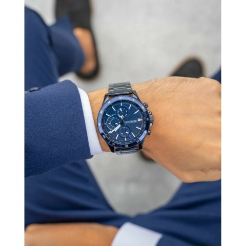 Tommy Hilfiger ZEGAREK MĘSKI TOMMY HILFIGER 1791720 BANK (zf022b)