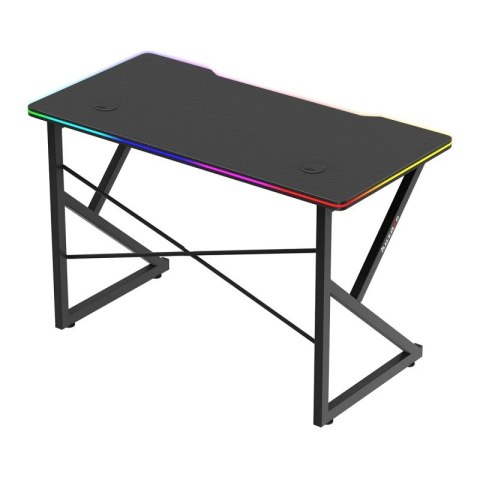 Biurko gamingowe Hero 1.7 RGB Black 120 cm