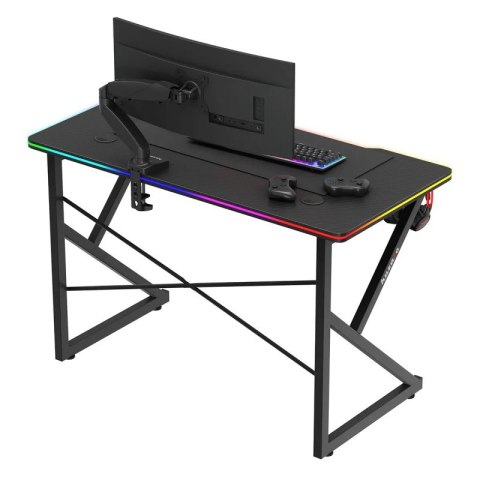 Biurko gamingowe Hero 1.7 RGB Black 120 cm