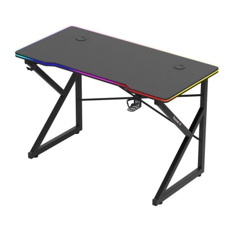 Biurko gamingowe Hero 1.7 RGB Black 120 cm