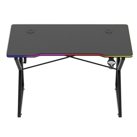 Biurko gamingowe Hero 1.7 RGB Black 120 cm