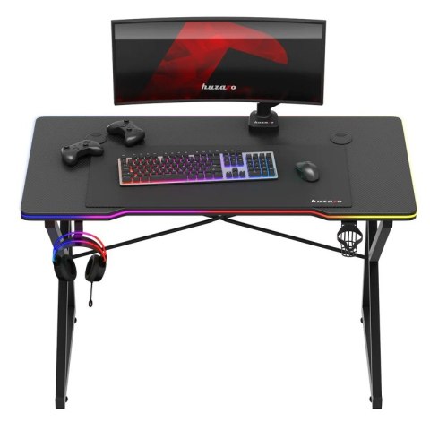 Biurko gamingowe Hero 1.7 RGB Black 120 cm