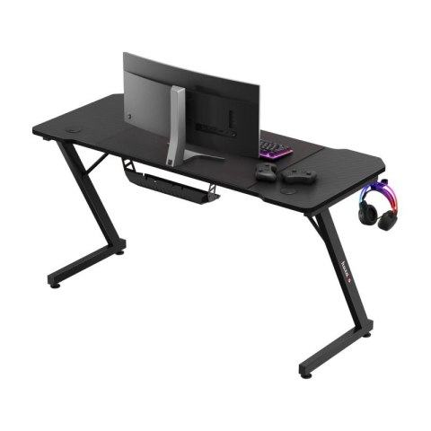 Biurko gamingowe Hero 3.3 Black 140 cm