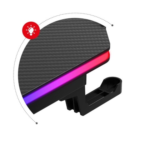 Biurko gamingowe Hero 4.8 RGB 160 cm