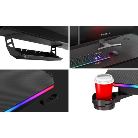 Biurko gamingowe Hero 4.8 RGB 160 cm