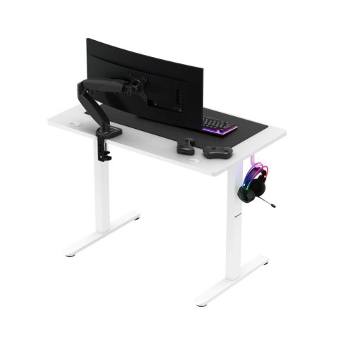 Biurko gamingowe elektryczne Hero 7.9 White 100 cm