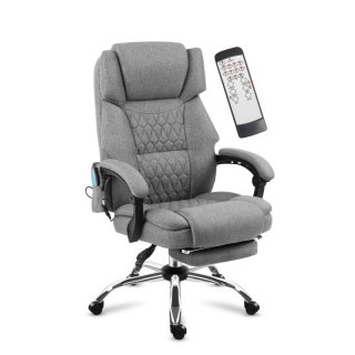 Fotel biurowy z masażem Boss 6.0 Grey