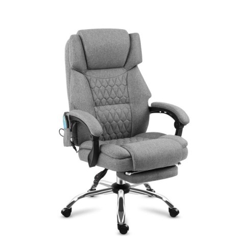 Fotel biurowy z masażem Boss 6.0 Grey