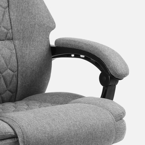 Fotel biurowy z masażem Boss 6.0 Grey