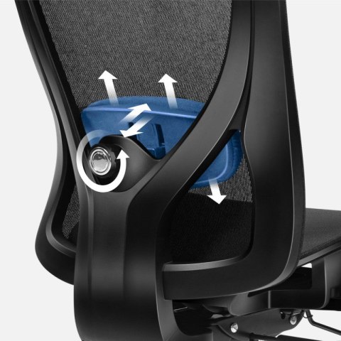 Fotel ergonomiczny Expert 5.3 Black Mesh