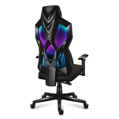 Fotel gamingowy Combat 6.2 Black RGB