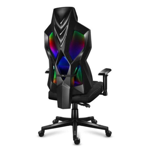 Fotel gamingowy Combat 6.2 Black RGB