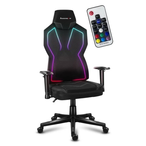Fotel gamingowy Combat 6.2 Black RGB