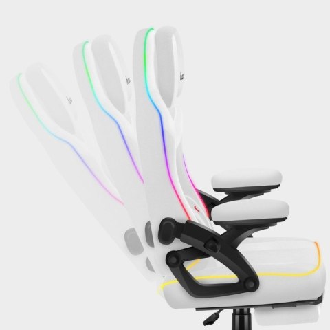 Fotel gamingowy Force 4.6 RGB White Mesh