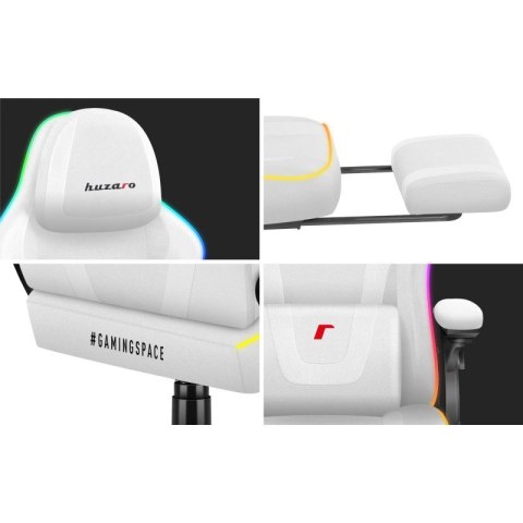 Fotel gamingowy Force 4.6 RGB White Mesh