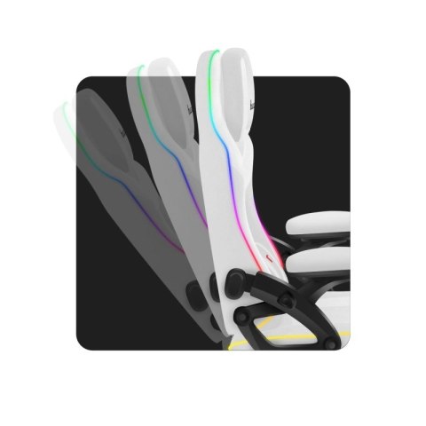 Fotel gamingowy Force 4.6 RGB White Mesh