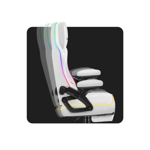Fotel gamingowy Force 4.6 RGB White Mesh