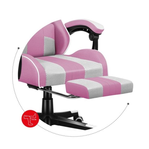 Fotel gamingowy Force 4.7 Pink Mesh