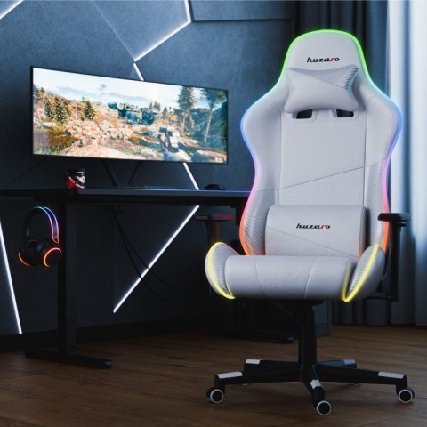 Fotel gamingowy Force 6.2 White RGB