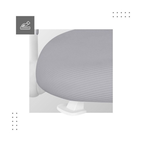 Fotel obrotowy dla dziecka Junior 5.0 Grey