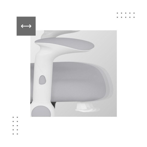 Fotel obrotowy dla dziecka Junior 5.0 Grey
