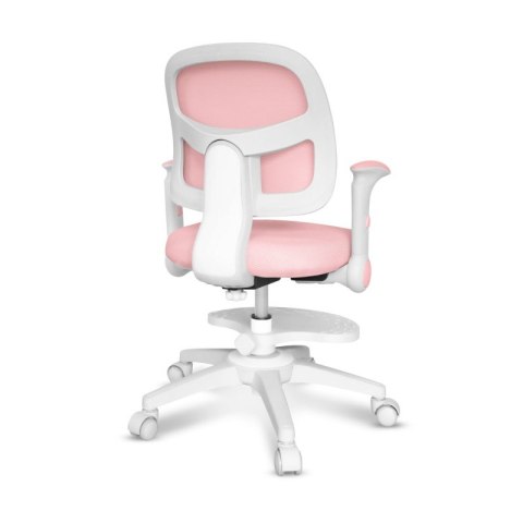 Fotel obrotowy dla dziecka Junior 5.0 Pink